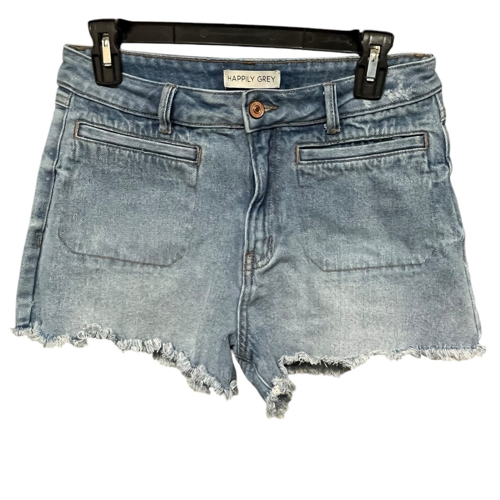 Happily Grey High Waisted Shorts - Size 9